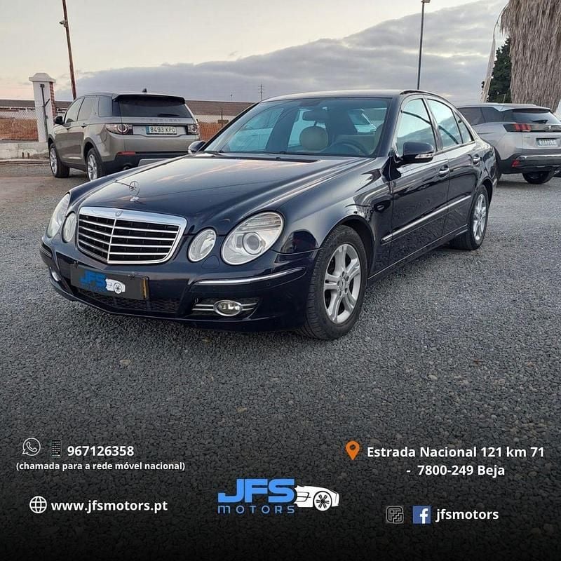 Azul Usado 2007 Mercedes E220 Avantgarde Carrinha | € 12.500 - Imagem 1/4