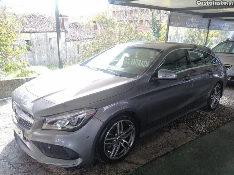 Cinza Usado 2018 Mercedes CLA200 Shooting Brake AMG line Carrinha | € 27.950 (Caro) - Imagem 1/1