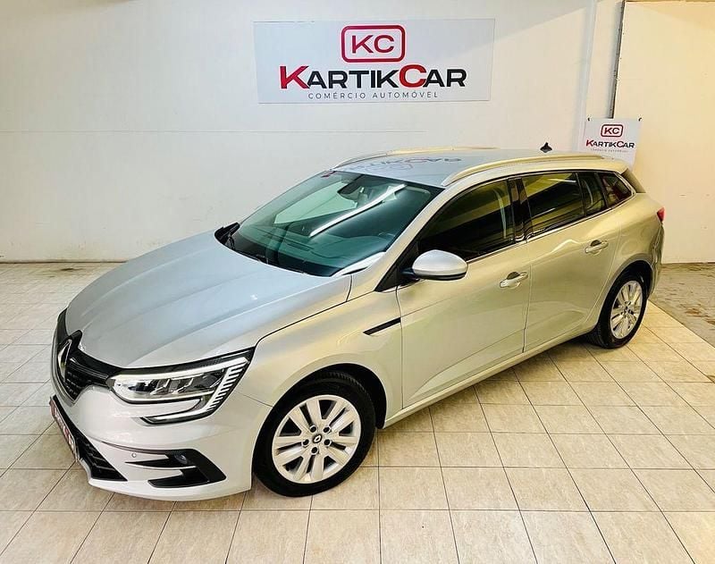 Cinza Usado 2021 Renault Mégane GrandTour Intens Carrinha | € 16.999 (Preço justo) - Imagem 1/4
