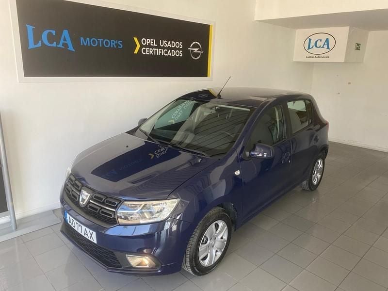 Azul Usado 2020 Dacia Sandero Citadino | € 11.450 (Preço justo) - Imagem 1/4