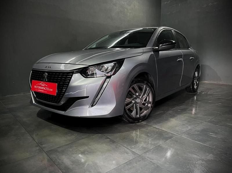 Cinzento Usado 2021 Peugeot 208 Citadino | € 11.996 (Super Preço) - Imagem 1/4