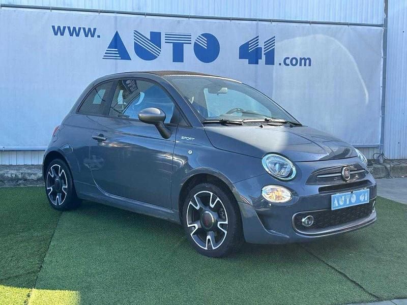 Usado Fiat 500C Sport 70 HP (51 kW) 2021 Cinzento Cabrios