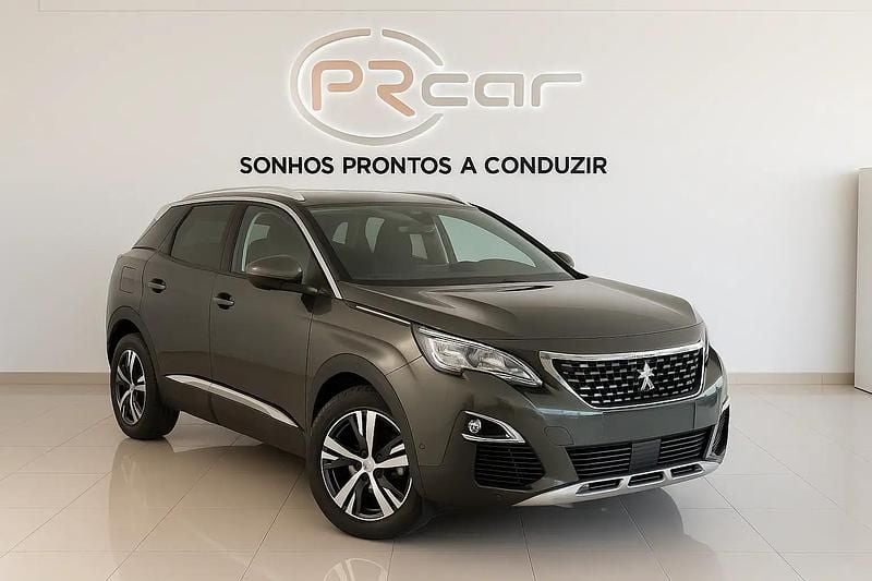 Usado Peugeot 3008 Allure 120 HP (88 kW) 2018 Cinzento metalizado SUV