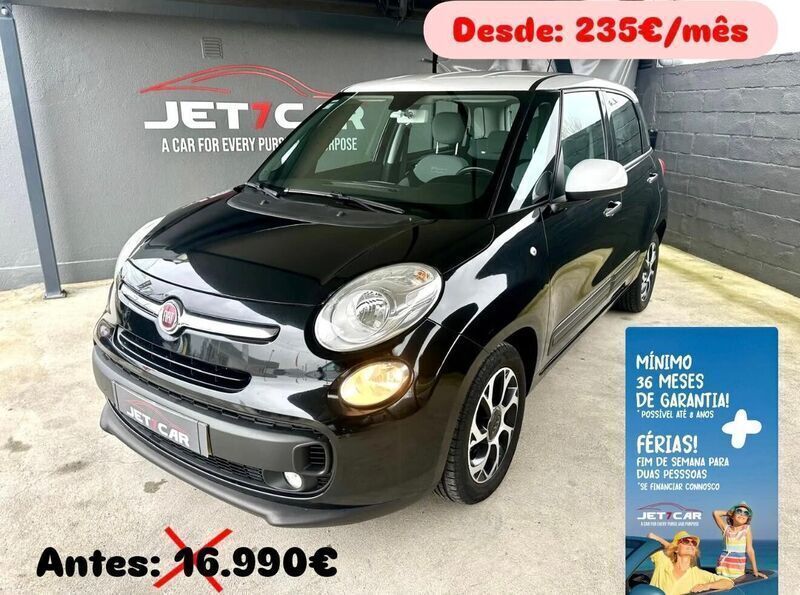 Preto Usado 2017 Fiat 500L Pop Star Monovolume | € 14.990 (Caro) - Imagem 1/4