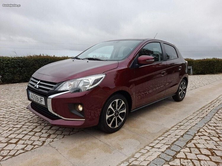 Usado Mitsubishi Space Star Intense 71 HP (52 kW) 2022 Vermelho Citadino