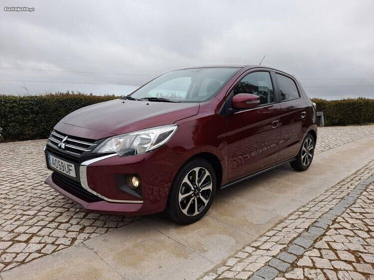 Vermelho Usado 2022 Mitsubishi Space Star Intense Citadino | € 14.980 (Preço justo) - Imagem 1/1