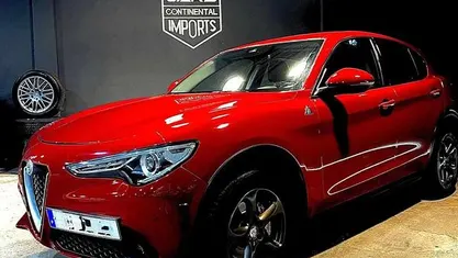 Vermelho Usado 2018 Alfa Romeo Stelvio SUV | € 27.500 (Preço justo)