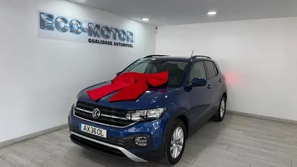 Azul Usado 2022 VW T-Cross SUV | € 17.900 (Preço justo)