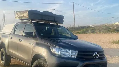 Usado Toyota HiLux 150 HP (110 kW) 2017 Cinzento Pickup