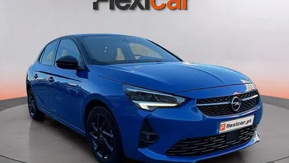 Azul Usado 2021 Opel Corsa GS Line | € 14.890 (Preço justo)