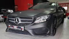 Preto Usado 2014 Mercedes C220 AMG line Sedan | € 22.990