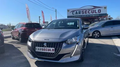 Cinzento Usado 2020 Peugeot 208 Allure Citadino | € 14.500 (Preço justo)