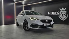 Branco Usado 2021 Seat Leon ST FR Carrinha | € 26.900 (Preço justo)