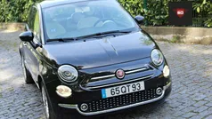 Preto Usado 2016 Fiat 500 Lounge Citadino | € 10.990 (Preço justo)