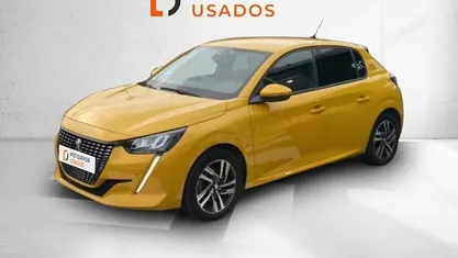 Amarelo Usado 2021 Peugeot 208 Allure Citadino | € 14.950 (Preço justo)