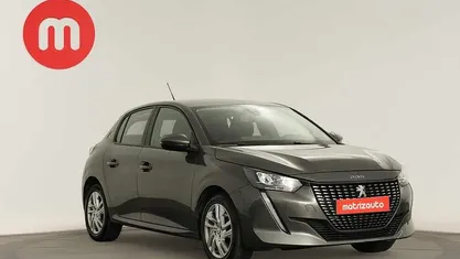 Cinzento Usado 2020 Peugeot 208 Active Citadino | € 14.499 (Preço justo)