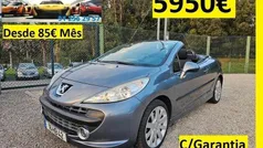 Cinzento Usado 2008 Peugeot 207 CC Sport Cabrios | € 5.950 (Preço justo)