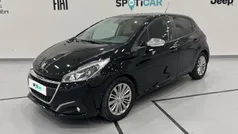 Preto Usado 2019 Peugeot 208 Signature Sky Citadino | € 10.990 (Bom preço)