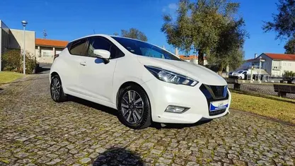 Branco Usado 2017 Nissan Micra S | € 10.950 (Preço justo)