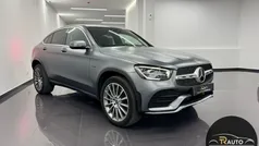 Cinza Usado 2020 Mercedes GLC300 AMG line Coupé | € 49.900 (Preço justo)