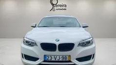 Branco Usado 2015 BMW 220 Sport Line Coupé | € 22.900 (Preço justo)