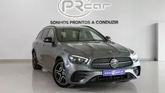 Cinzento Usado 2021 Mercedes E300 AMG line | € 39.900 (Bom preço)