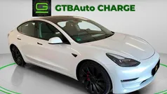 Branco Usado 2022 Tesla Model 3 Performance Sedan | € 36.500 (Preço justo)