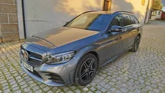 Cinza Usado 2020 Mercedes C300 AMG Carrinha | € 30.900 (Preço justo)