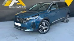 Azul Usado 2021 Peugeot 5008 Monovolume | € 24.800 (Preço justo)