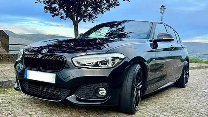 Preto Usado 2016 BMW 116 Citadino | € 15.500 (Preço justo)
