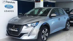 Cinzento Usado 2020 Peugeot e-208 Active Citadino | € 16.990 (Preço justo)