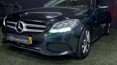 Preto Usado 2015 Mercedes C180 Avantgarde | € 17.990 (Preço justo)