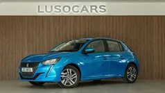 Azul Usado 2020 Peugeot 208 Allure Citadino | € 15.990 (Preço justo)
