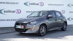 Cinza Usado 2021 Peugeot 208 Active Citadino | € 15.500 (Preço justo)