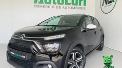 Preto Usado 2021 Citroën C3 PureTech Citadino | € 11.950 (Preço justo)