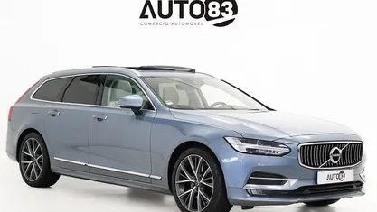 Azul Usado 2019 Volvo V90 Carrinha | € 28.490 (Preço justo)