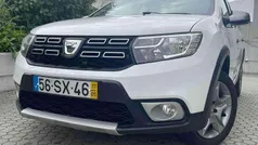 Branco Usado 2017 Dacia Sandero Citadino | € 8.900 (Preço justo)