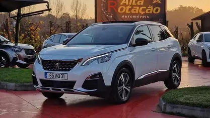 Branco Usado 2018 Peugeot 3008 | € 17.500 (Preço justo)