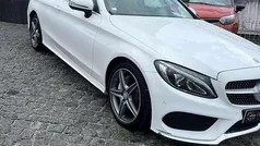 Branco Usado 2016 Mercedes C180 AMG line Coupé | € 24.750 (Preço justo)