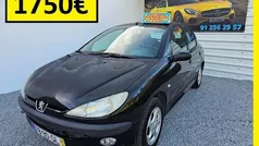 Preto Usado 2000 Peugeot 206 | € 1.750 (Preço justo)