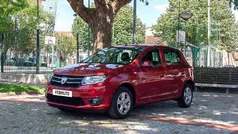 Vermelho Usado 2016 Dacia Sandero Citadino | € 8.950 (Preço justo)