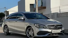 Cinza Usado 2018 Mercedes CLA180 AMG line Sedan | € 22.500 (Preço justo)