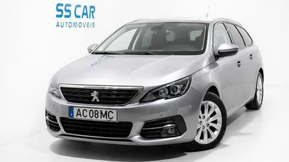Usado Peugeot 308 SW Style 102 HP (75 kW) 2020 Cinza Carrinha