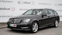 Preto Usado 2012 Mercedes C220 AMG Carrinha | € 14.990 (Preço justo)