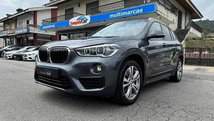 Cinza Usado 2016 BMW X1 Sport Line SUV | € 18.990 (Preço justo)
