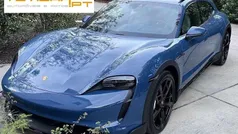 Azul Usado 2021 Porsche Taycan Sedan | € 69.900 (Super Preço)