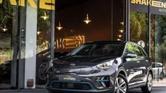 Cinzento Usado 2020 Kia e-Niro SUV | € 20.750 (Bom preço)
