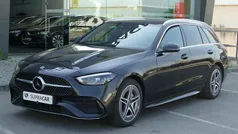 Cinza Usado 2022 Mercedes C300e AMG line Carrinha | € 39.990 (Preço justo)