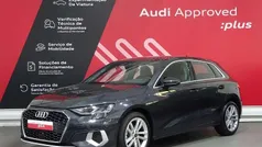 Cinzento escuro metalizado Usado 2023 Audi A3 Advanced | € 26.490 (Preço justo)