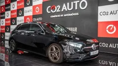 Preto Usado 2021 Mercedes A160 AMG line | € 27.900 (Preço justo)